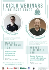 Ciclowebinars Cas | ASOC DE PSICOLOGIA DE L ESPORT DE LA COMUNIDAD VALENCIANA