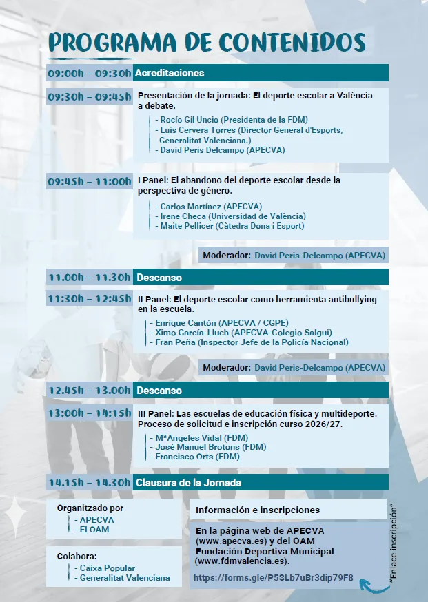 Contenidos Castellano 2026 1 | ASOC DE PSICOLOGIA DE L ESPORT DE LA COMUNIDAD VALENCIANA